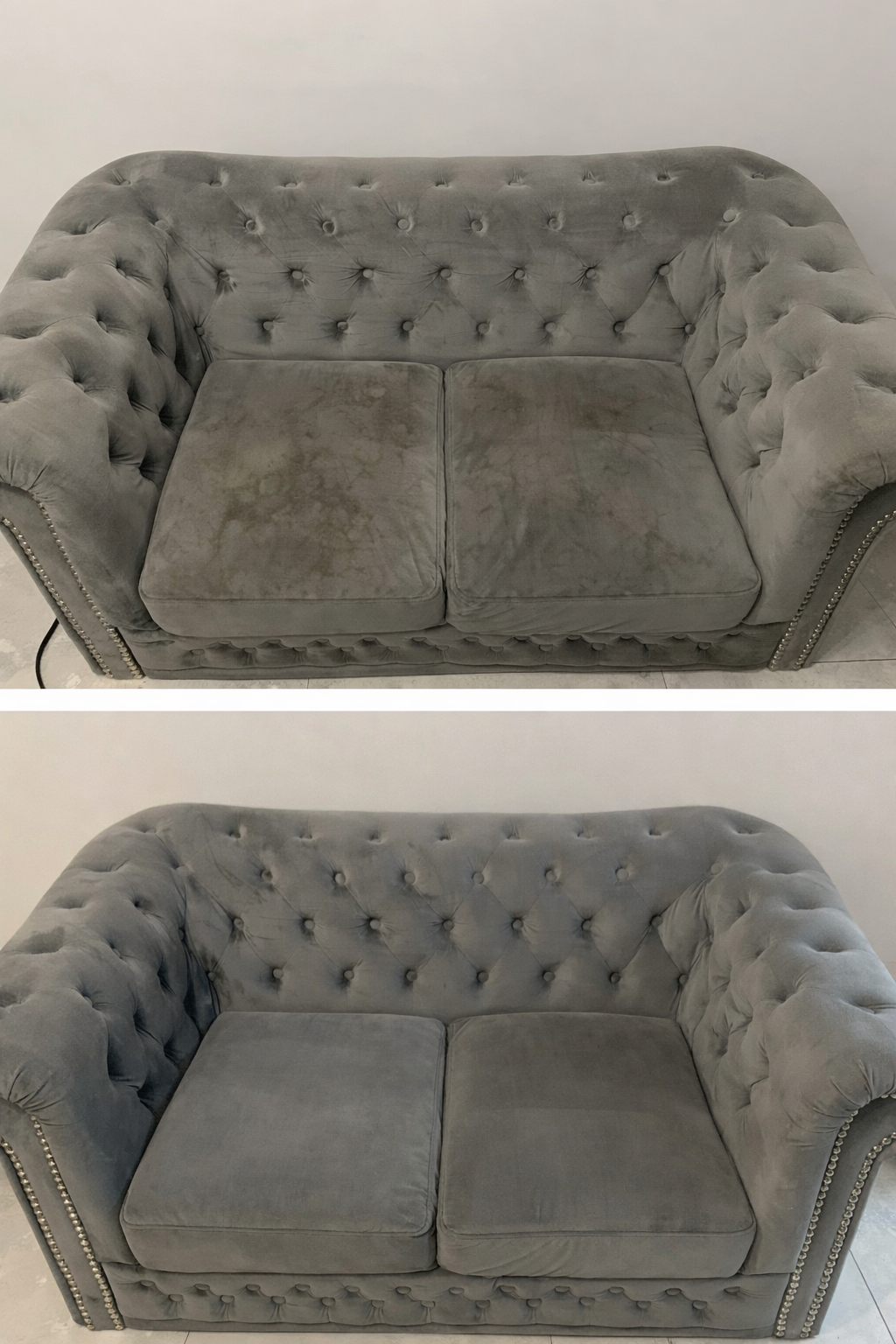Realisatie 1 - reiniging van meubelbekleding